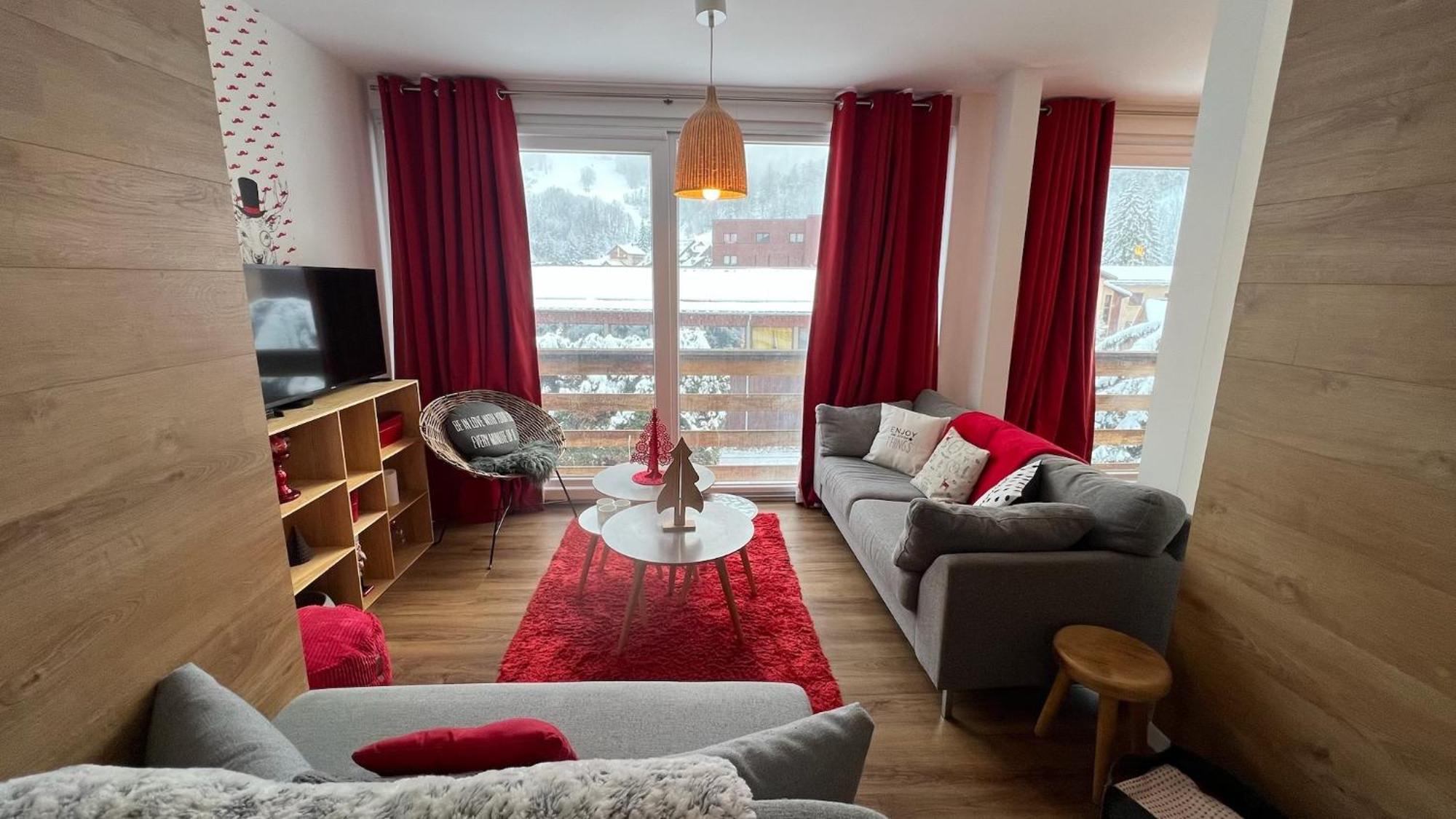 Rouge Canneberge -8 Personnes- 84M2 Vue Degagee Setaz Valloire Esterno foto